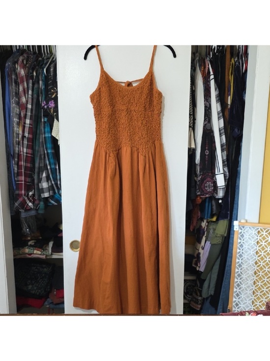 Free People Dresses & Skirts - Free People Pumpkin Maxi Dress Boho size Medium